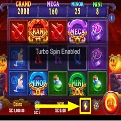 Devil's Treasures Twins slot game at Sportzino Casino by 3 Oaks Gaming