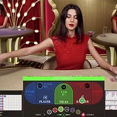 Live Baccarat slot game at Sportzino Casino by Evolution