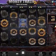 Money Train 4 slot game at Sportzino Casino by Relax Gaming